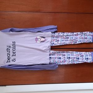 Childrens place pajama set size 14